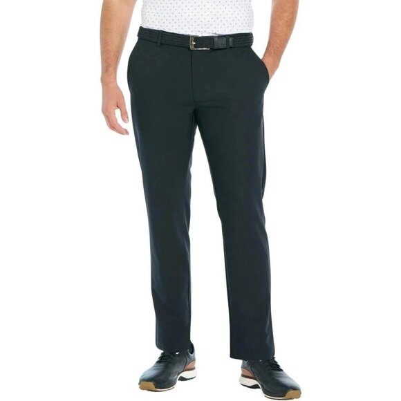 NEW Greg Norman Men's 32X34 Ultimate 5 Pocket Pants Black Performance - Picture 1 of 11